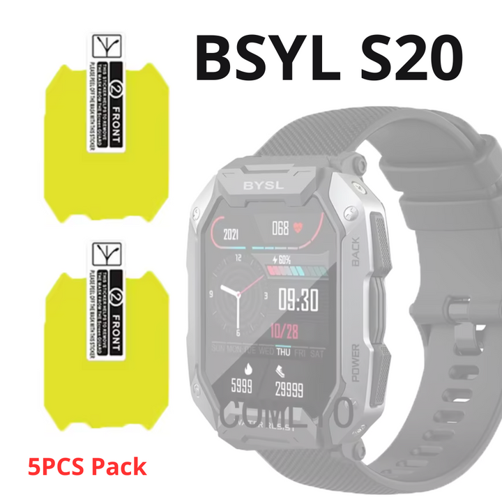 5PCS Pack Screen Protector Film For BYSL S20